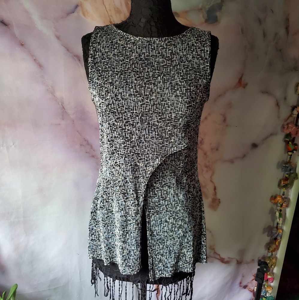 Vintage Connected Apparel Crinkle Cut Tank